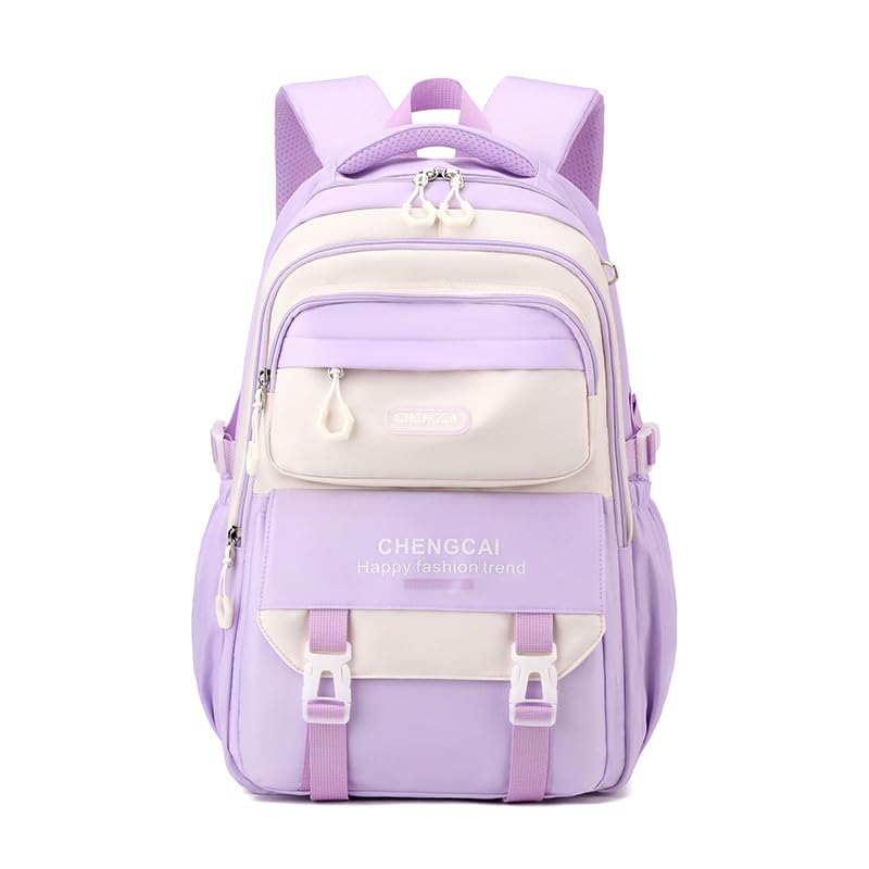 PALAY® Casual School Bags Children's Backpacks Girls Boys School Daypacks Teens Student Lightweight Bookbag for Daughter Son Primary Junior High University Travel Backpack Waterproof Polyester Purple PALAY® Casual School Bags Children's Backpacks Girls Boys School Daypacks Teens Student Lightweight Bookbag for Daughter Son Primary Junior High University Travel Backpack Waterproof Polyester Purple